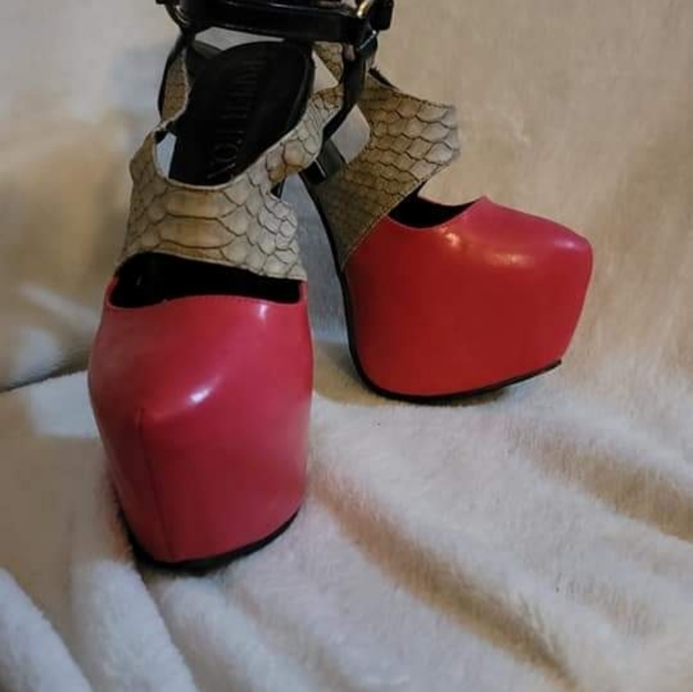 Dommaheeltrix platform stilleto